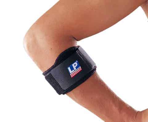 Tennis Elbow could helped by wearing brace