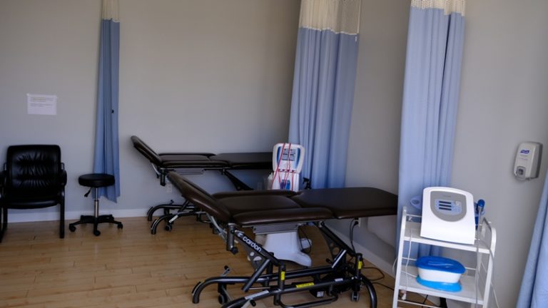 Pro Fusion Rehab Milton Physiotherapy treatment room