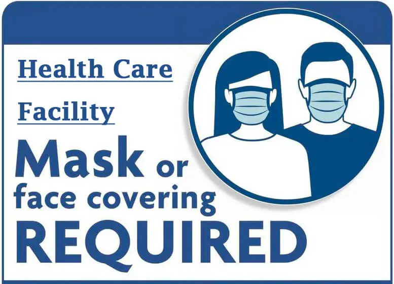Masks Remain to be Required in Health-Care Settings