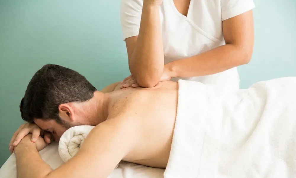 deep tissue massage for back