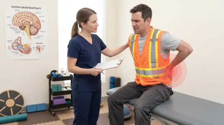 WSIB work injury physiotherapy treatment at Pro Fusion Rehab in Pickering and Milton, Ontario