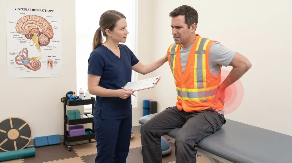 WSIB work injury physiotherapy treatment at Pro Fusion Rehab in Pickering and Milton, Ontario